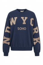 Sudadera bordada New York - foto 4 - Nues
