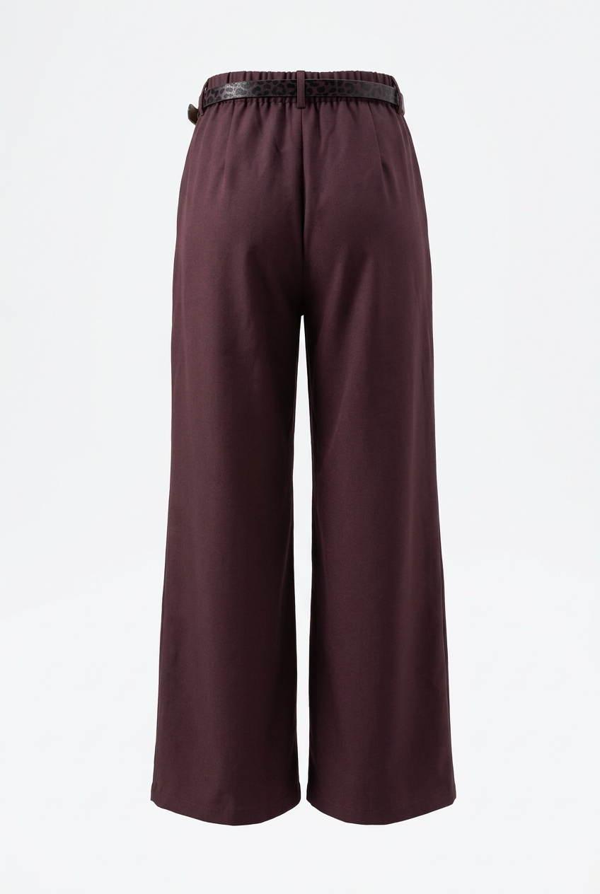 Pantalón recto de pata ancha - foto 2 - Nues
